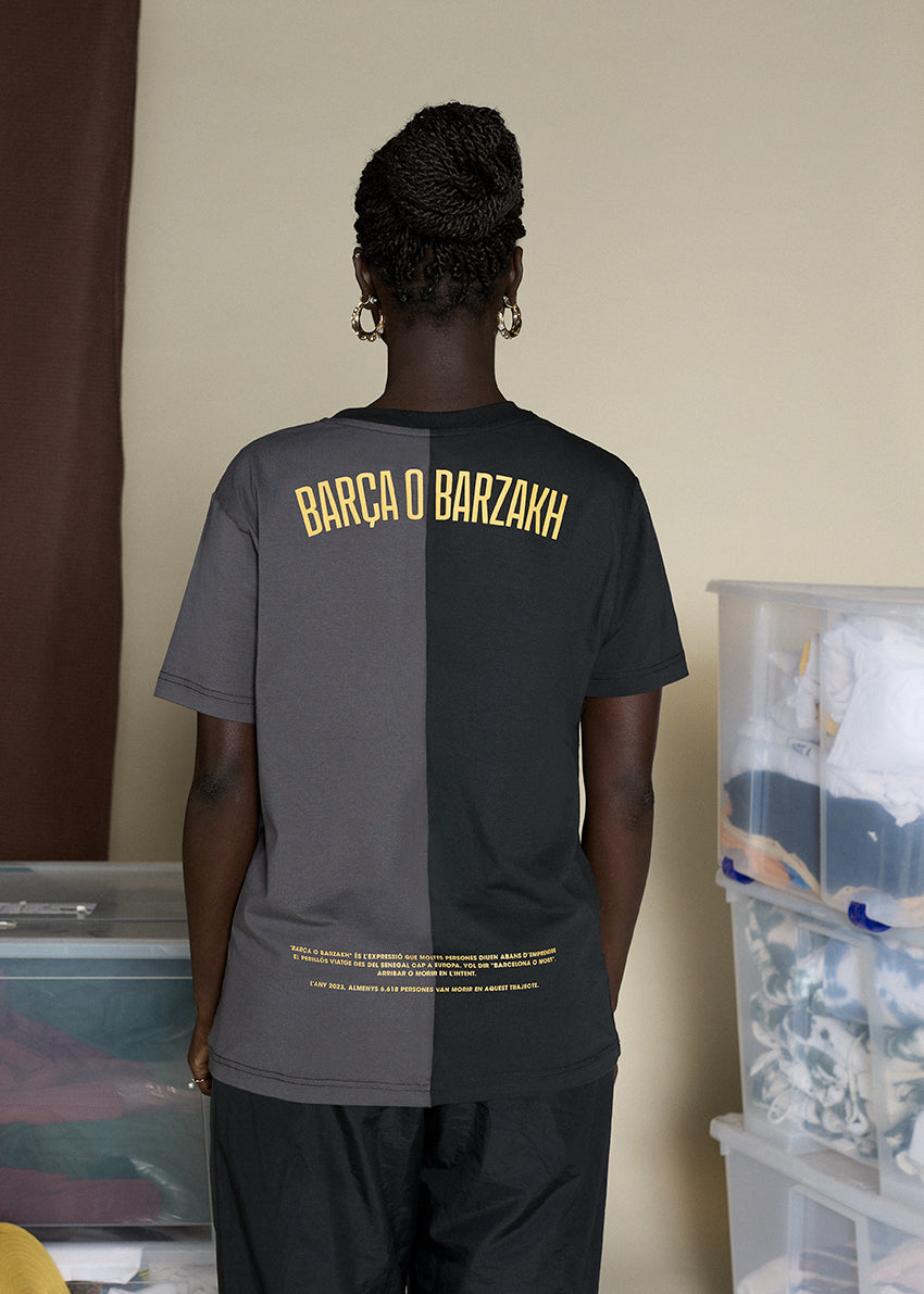 Camiseta BARÇA O BARZAKH NEGRA