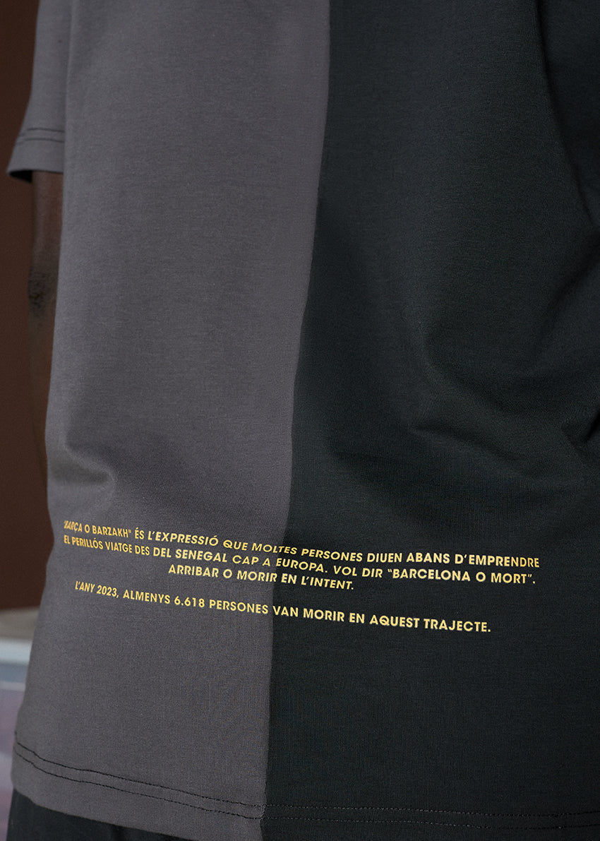 Camiseta BARÇA O BARZAKH NEGRA