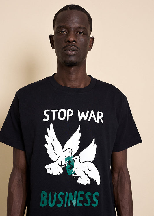Camiseta STOP WAR BUSINESS