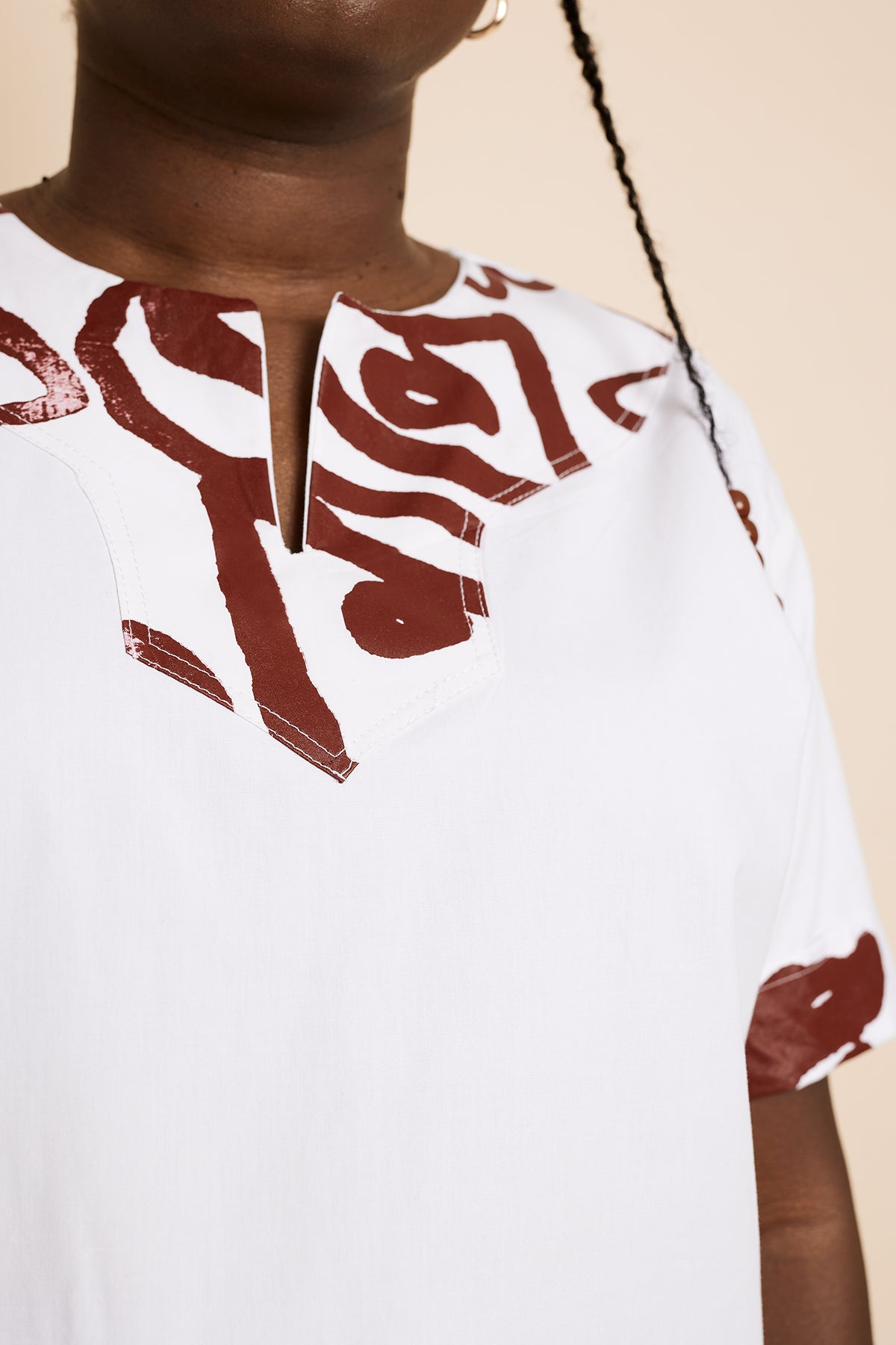 Camisa Dakar—Barcelona Wax Unisex