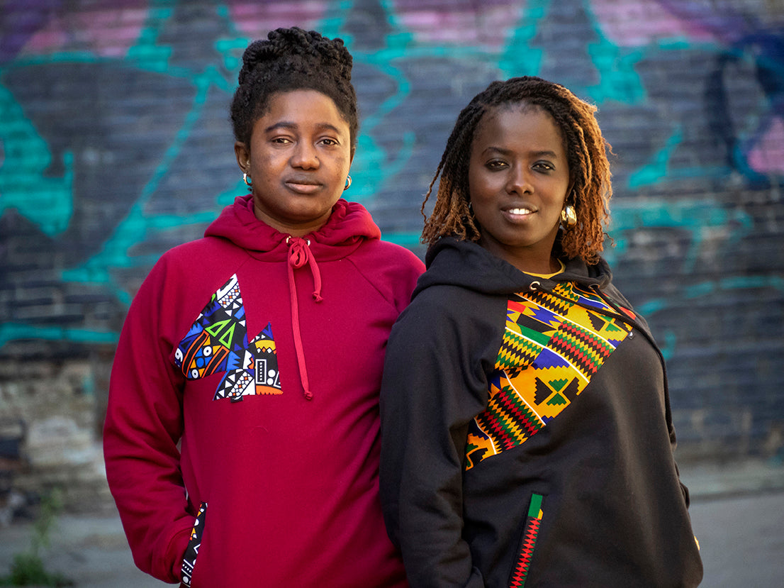 Sudadera Thiaroye con capucha