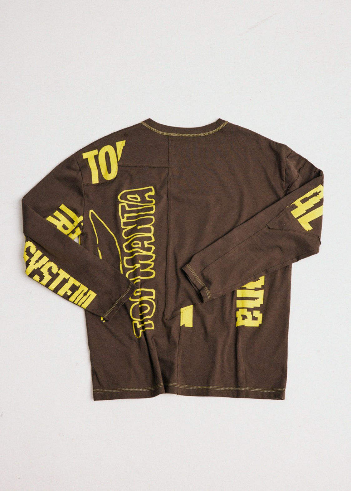 UPCYCLING LONGSLEEVE YELLOW