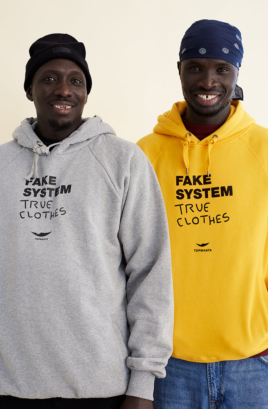 Sudadera Fake System con capucha