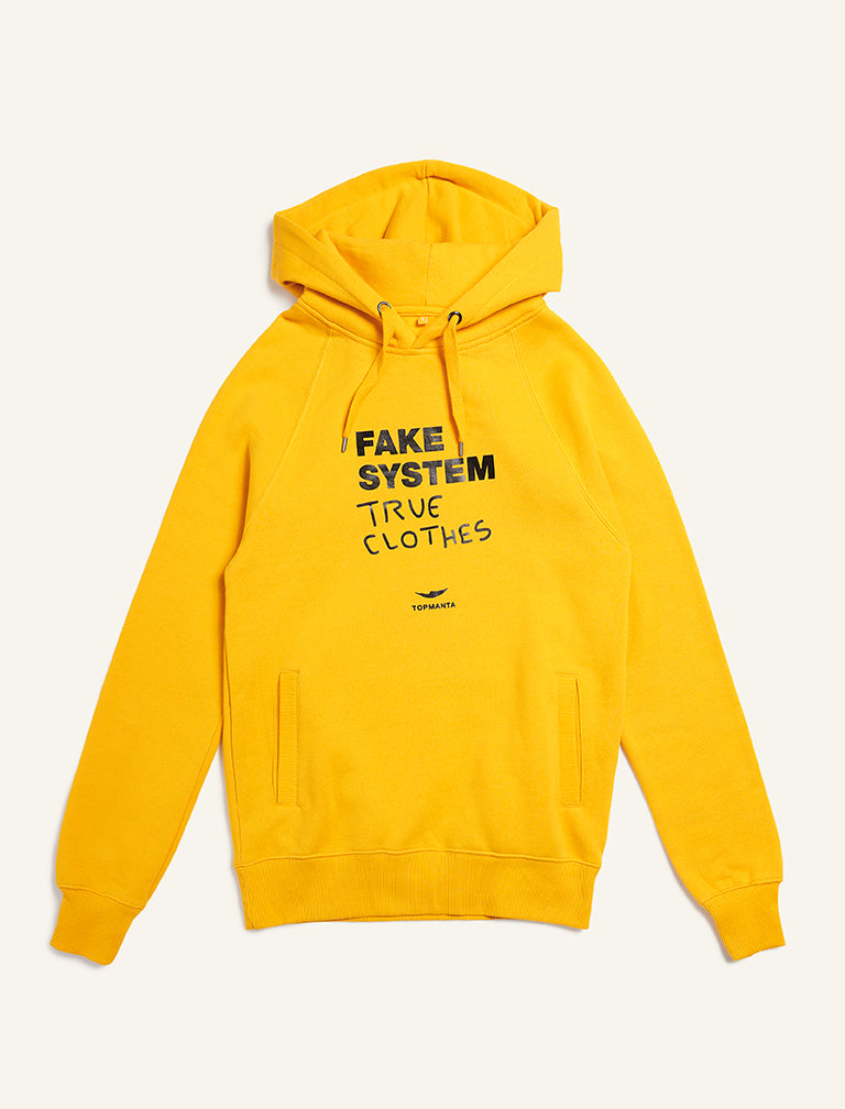 Sudadera Fake System con capucha