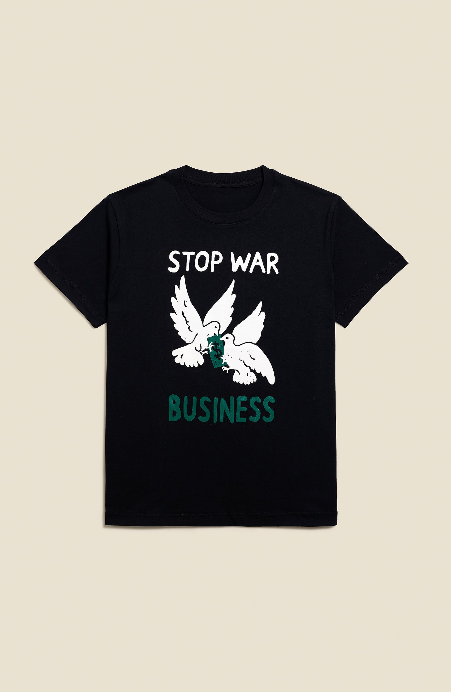 Camiseta STOP WAR BUSINESS