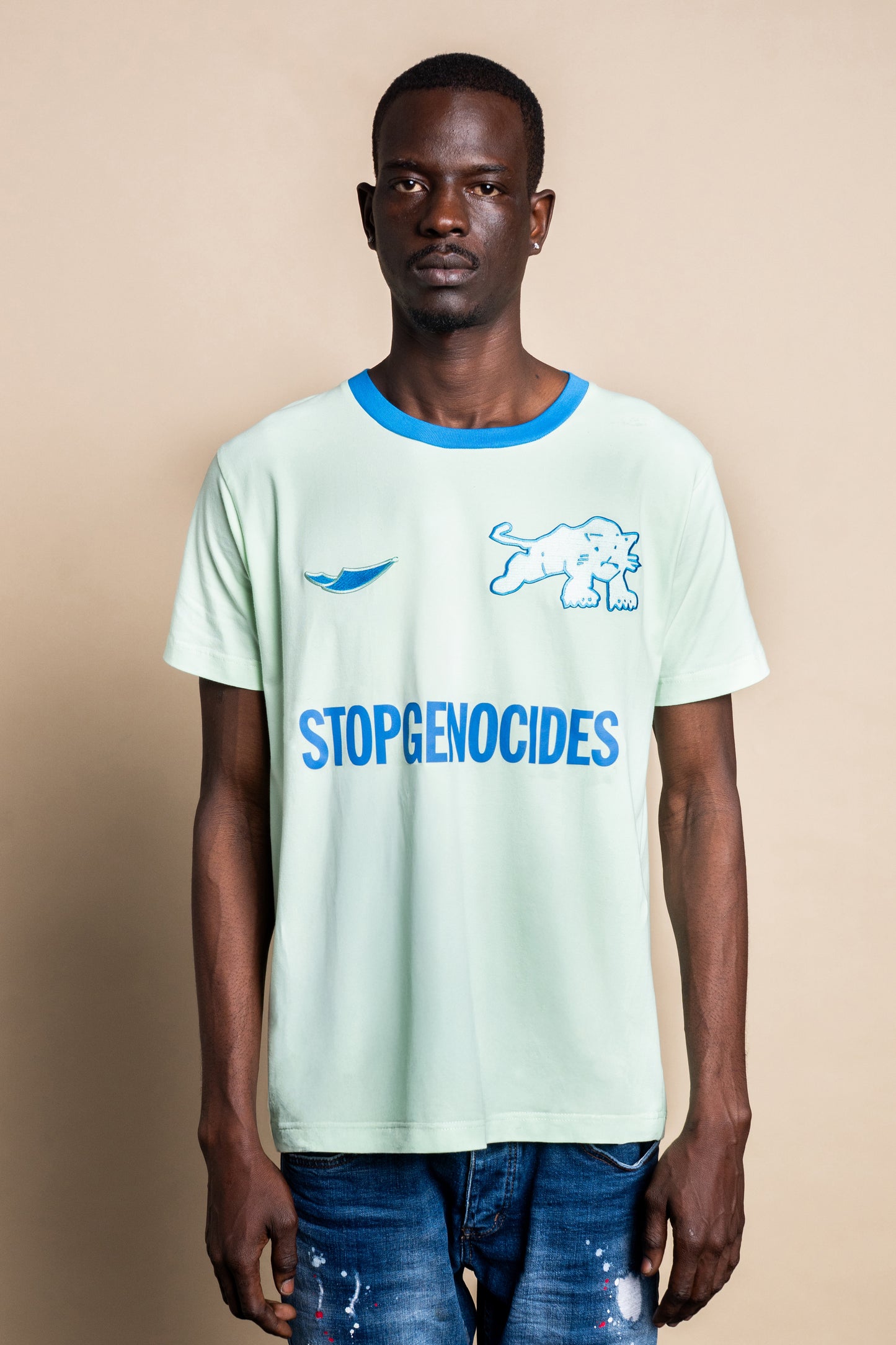 Camiseta STOP GENOCIDES