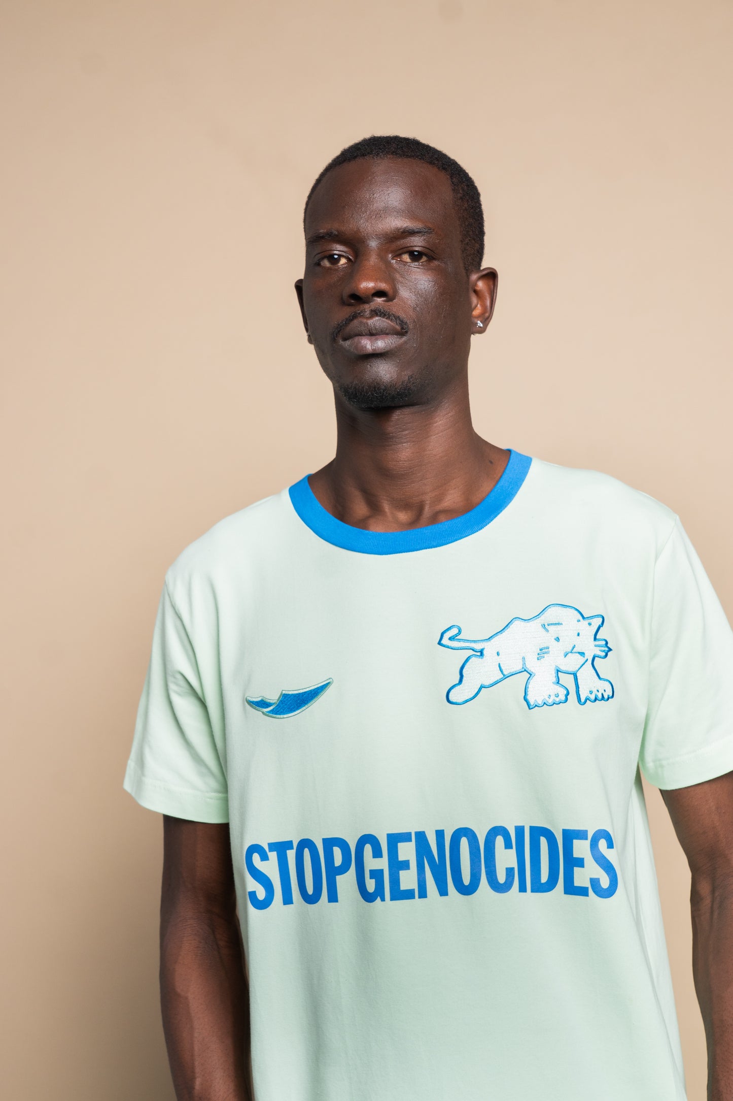 Camiseta STOP GENOCIDES