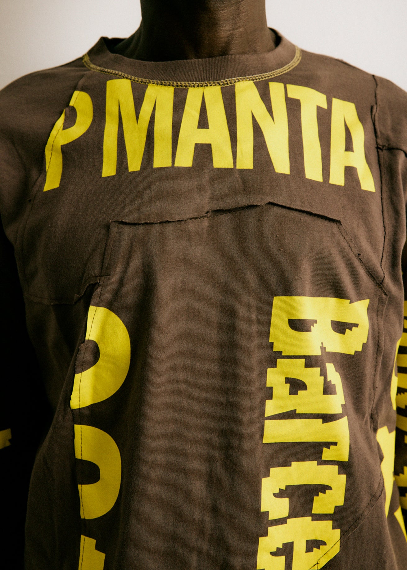 UPCYCLING LONGSLEEVE YELLOW