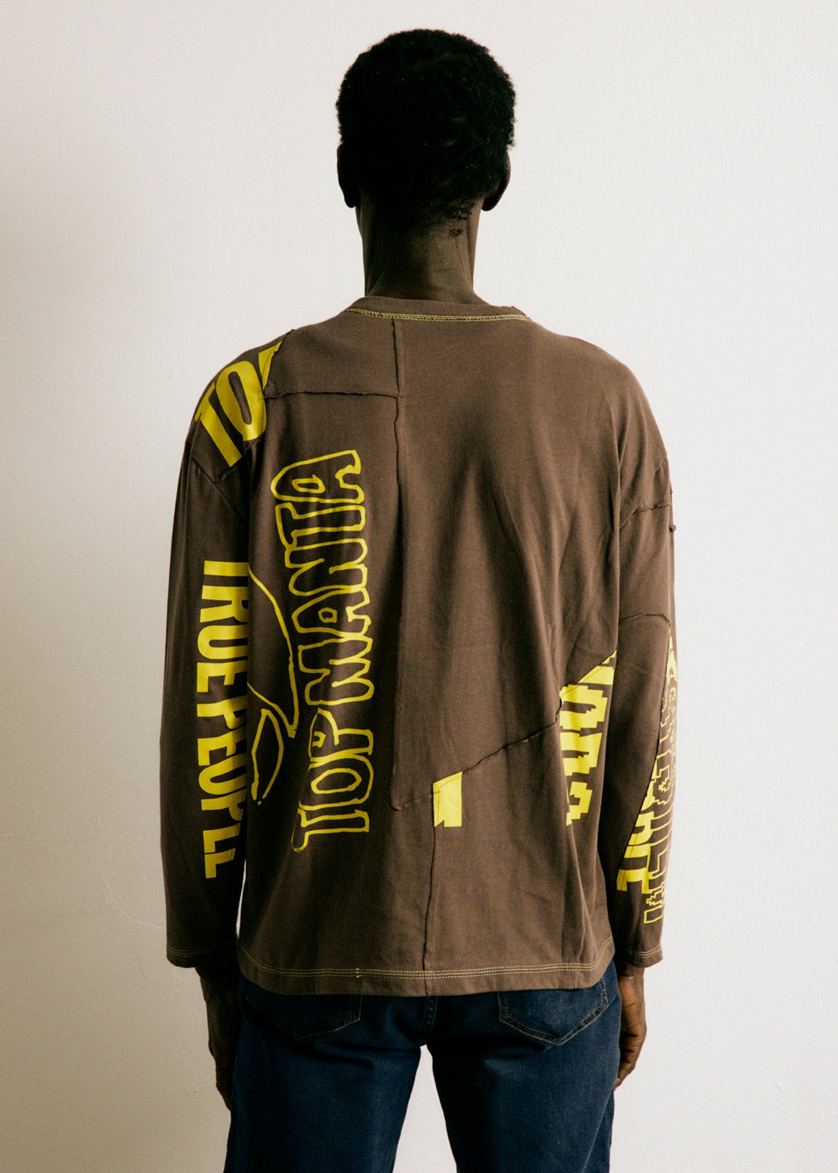 UPCYCLING LONGSLEEVE YELLOW