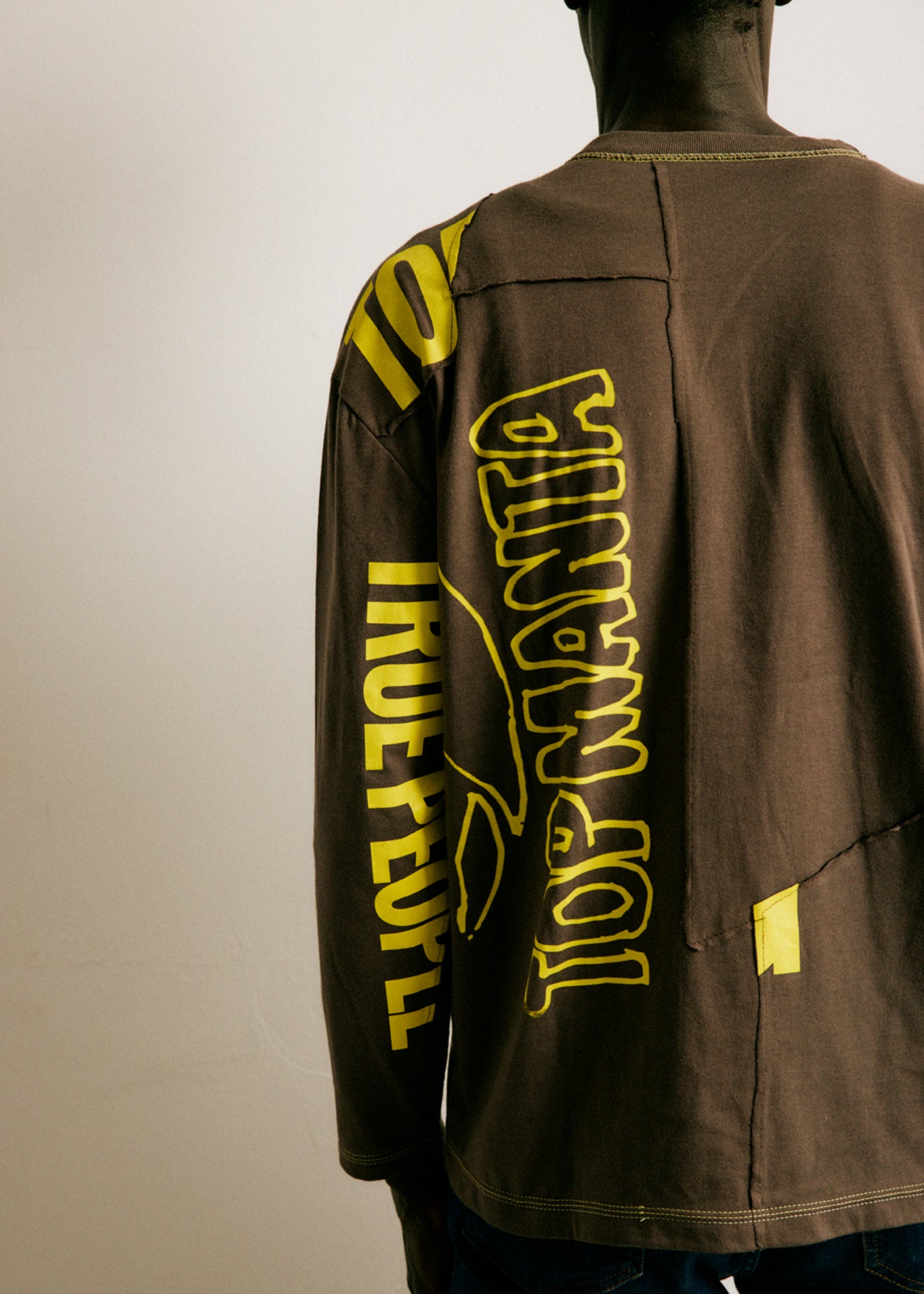 UPCYCLING LONGSLEEVE YELLOW