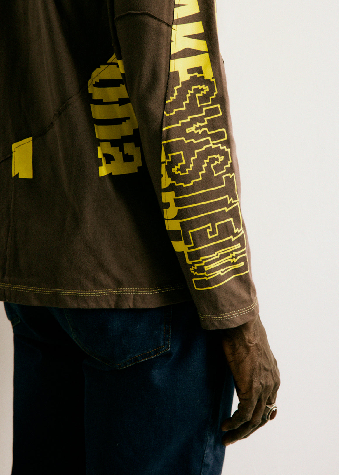 UPCYCLING LONGSLEEVE YELLOW