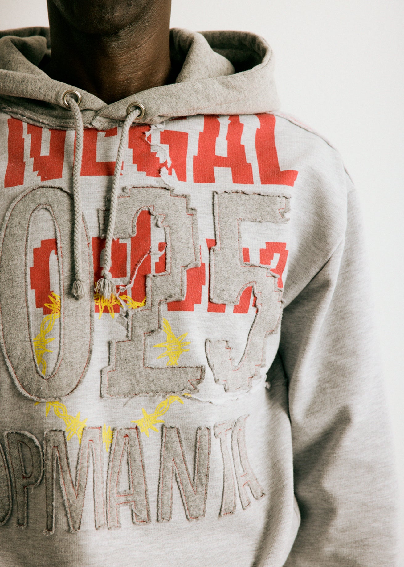 UPCYCLING HOODIE GREY SENEGAL 2025