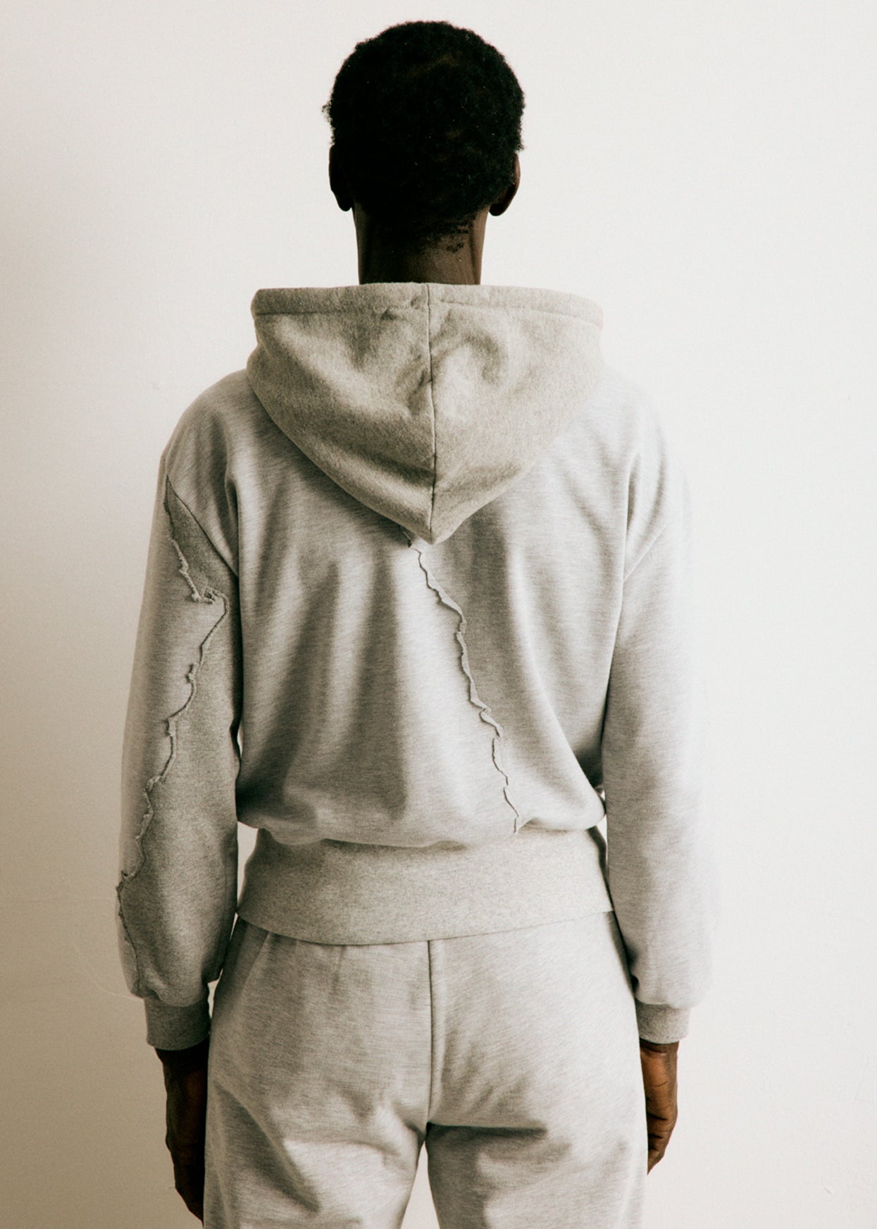 UPCYCLING HOODIE GREY SENEGAL 2025