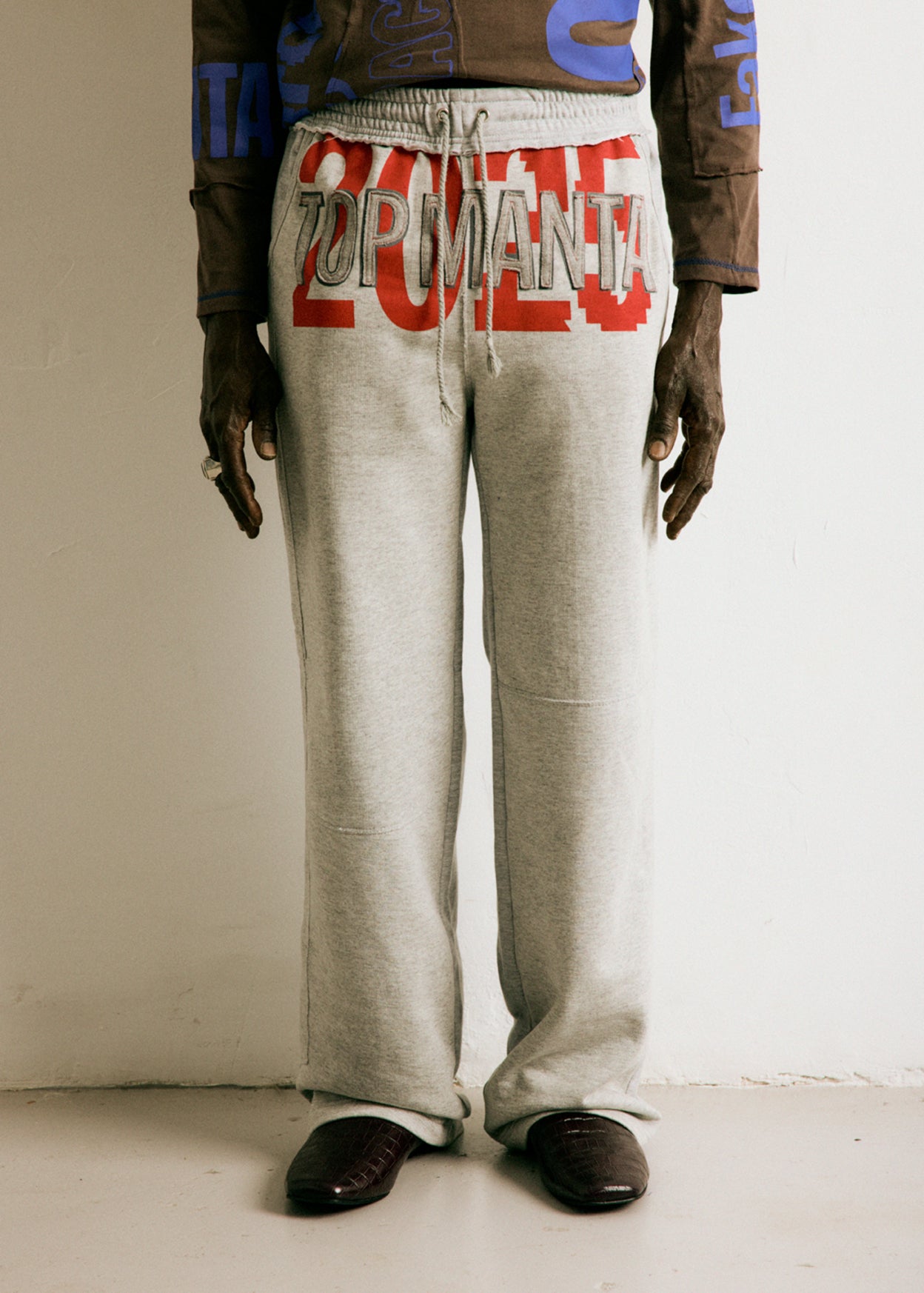 UPCYCLING SWEATPANTS 2025 GREY