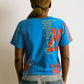 UPCYCLING TEE BLUE & RED