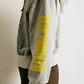 UPCYCLING HOODIE GREY & YELLOW MIX