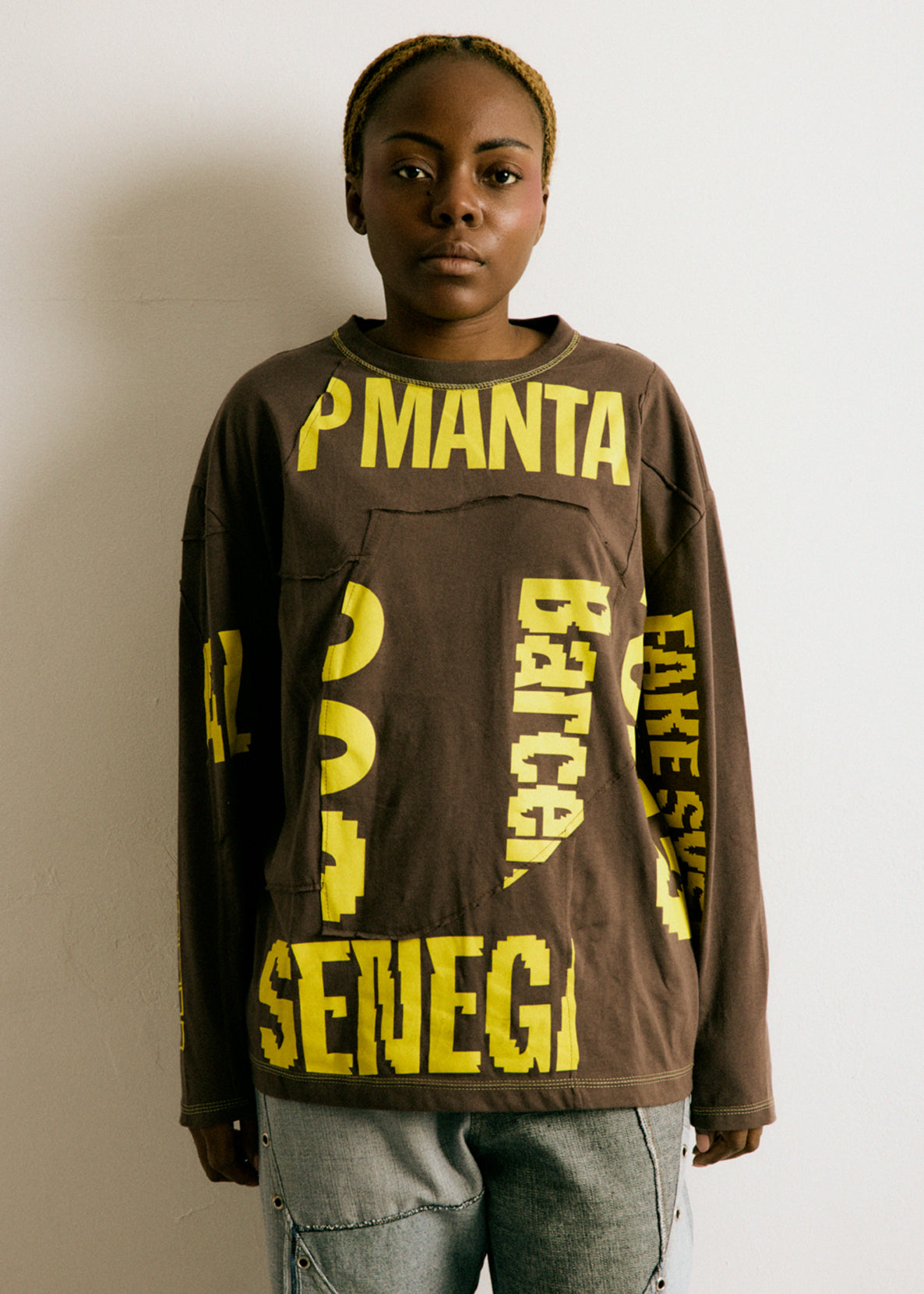 UPCYCLING LONGSLEEVE YELLOW