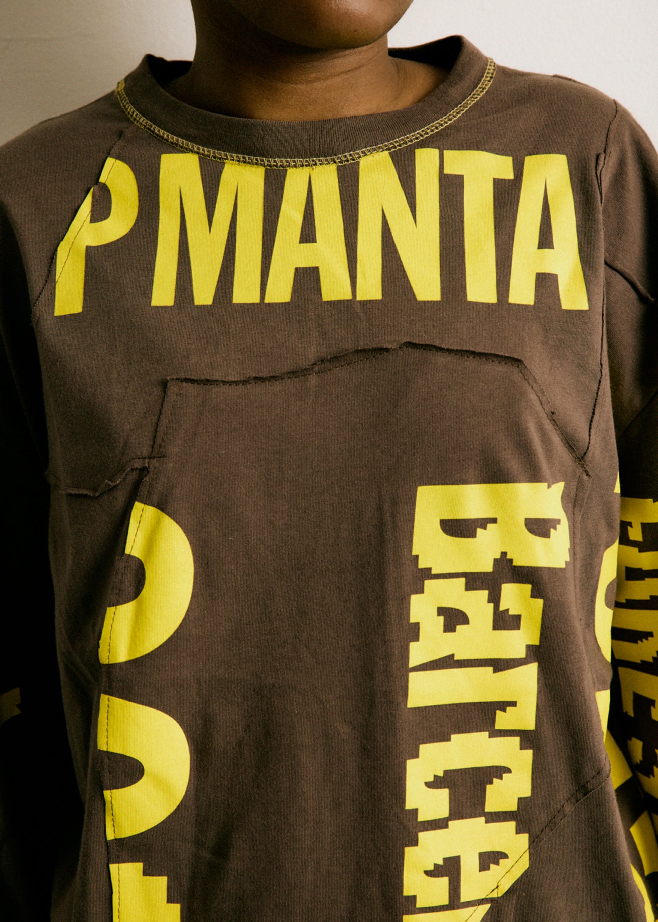 UPCYCLING LONGSLEEVE YELLOW