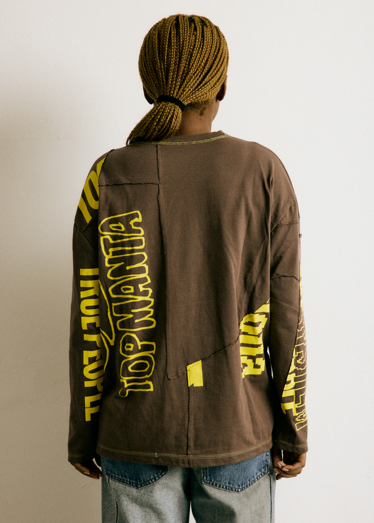 UPCYCLING LONGSLEEVE YELLOW