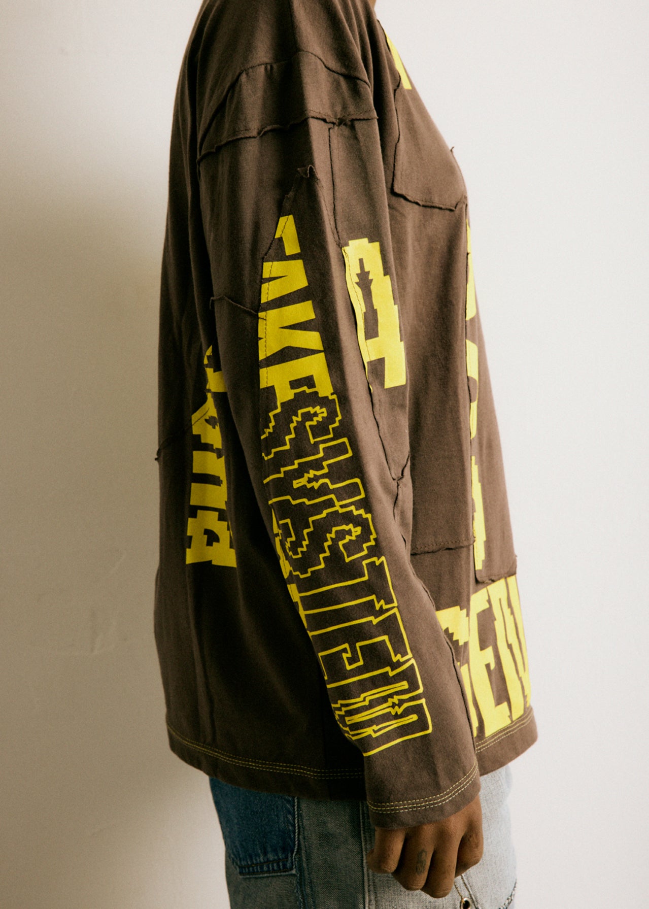 UPCYCLING LONGSLEEVE YELLOW