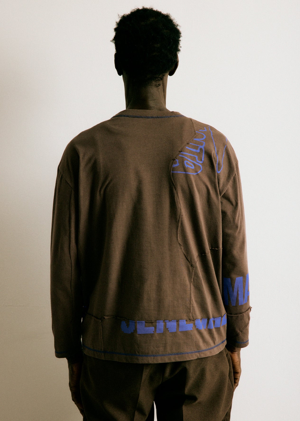 UPCYCLING LONGSLEEVE BLUE