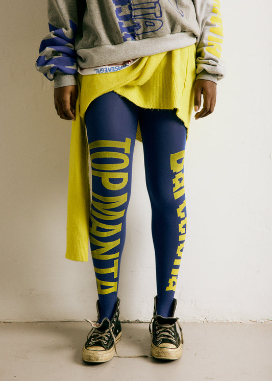 UPCYCLING BLUE TIGHTS
