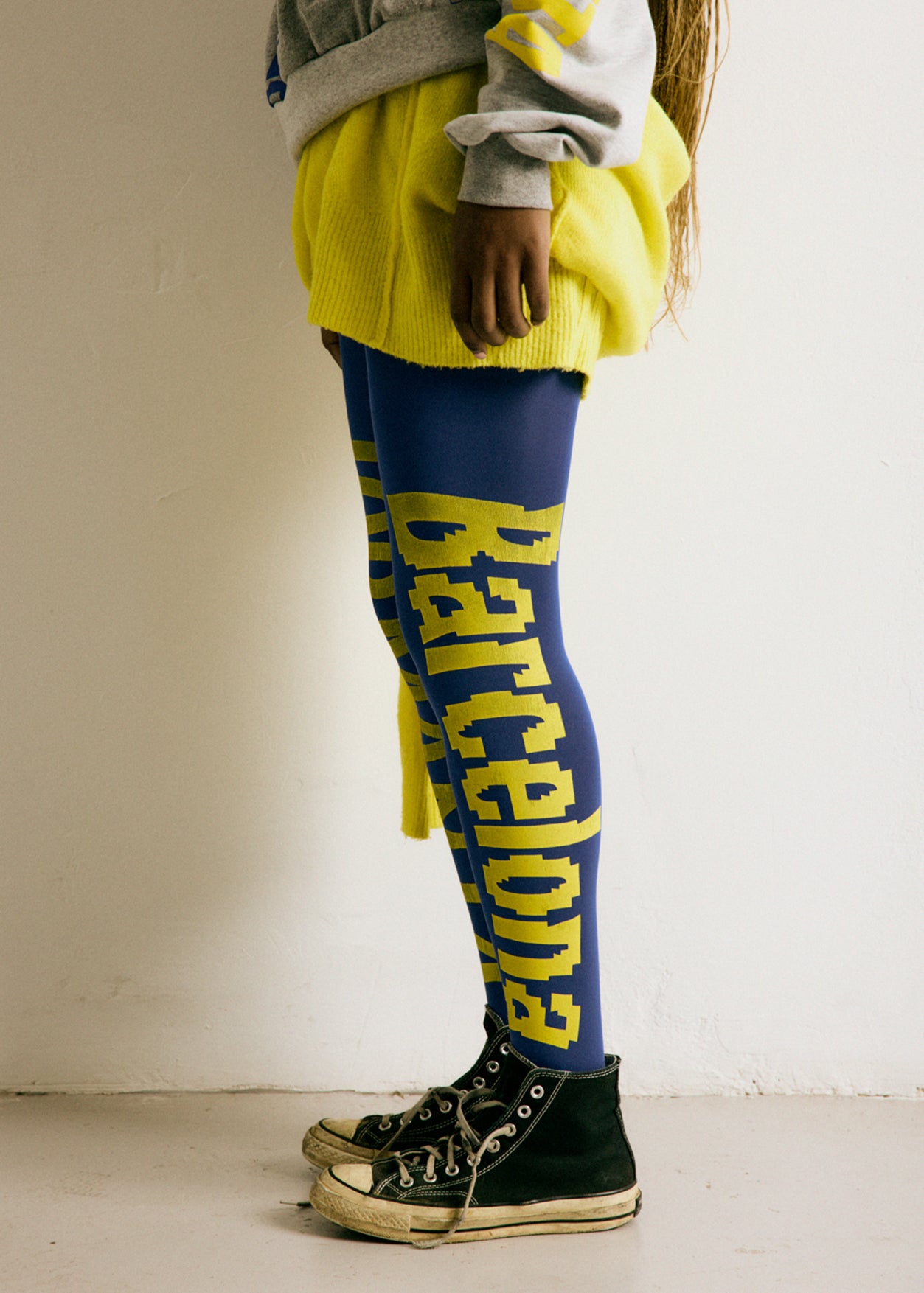 UPCYCLING BLUE TIGHTS