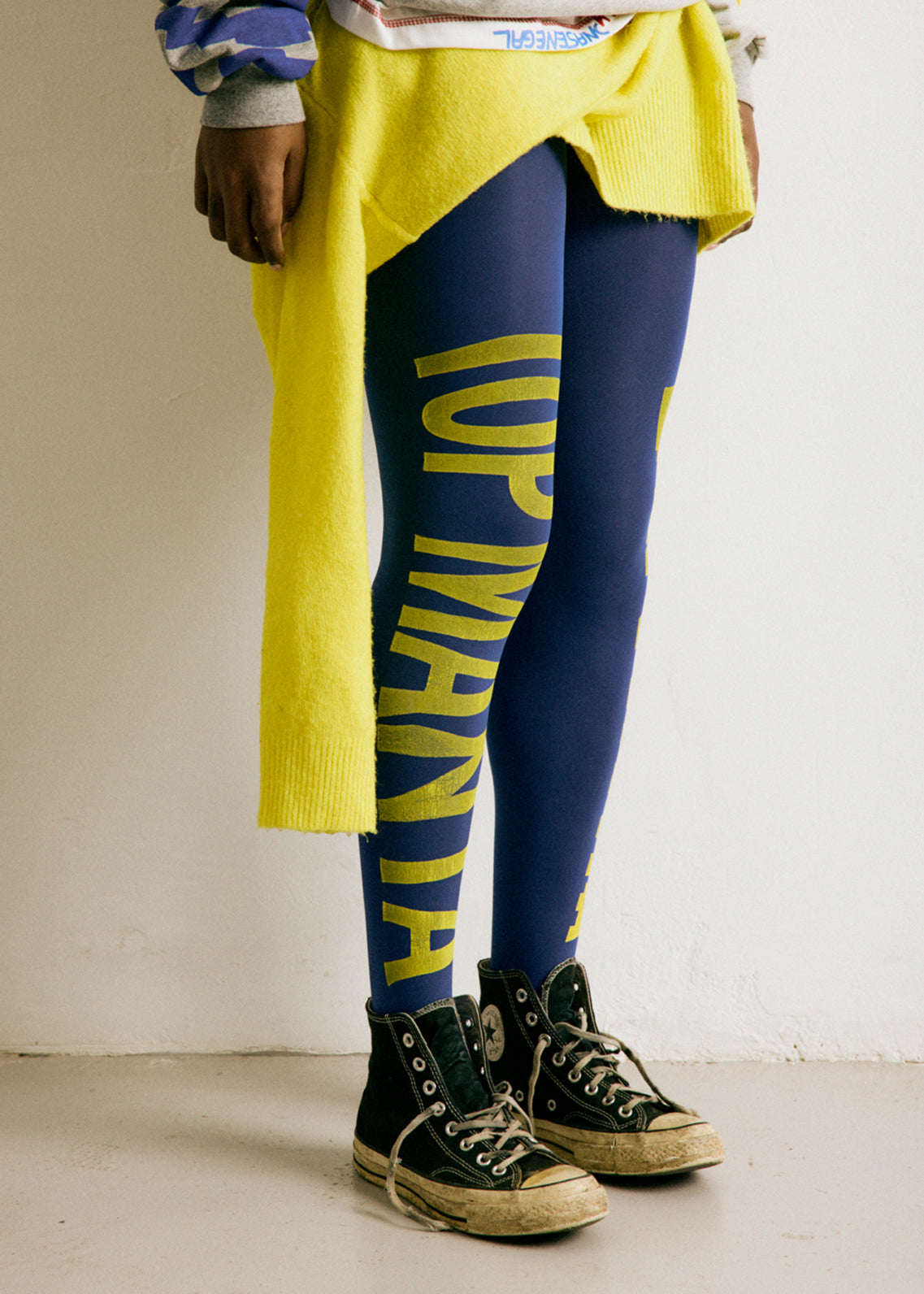 UPCYCLING BLUE TIGHTS