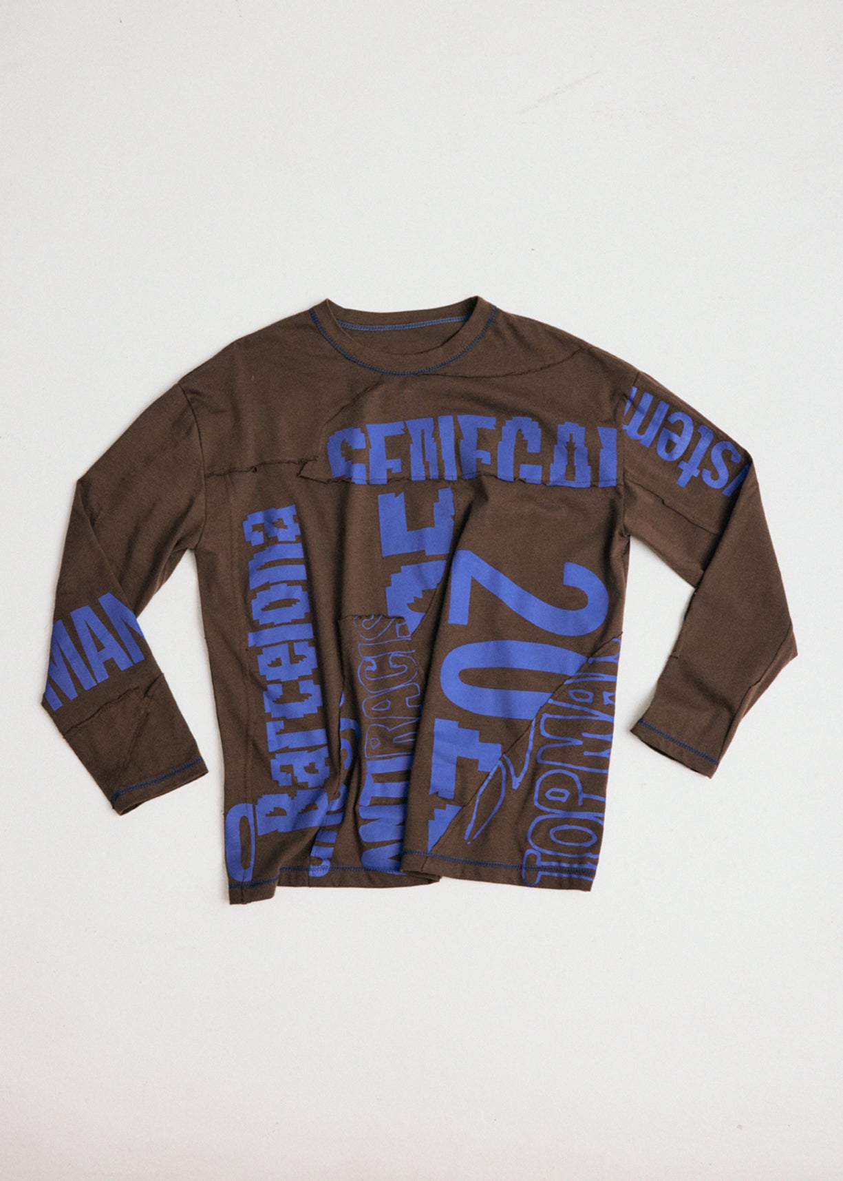 UPCYCLING LONGSLEEVE BLUE