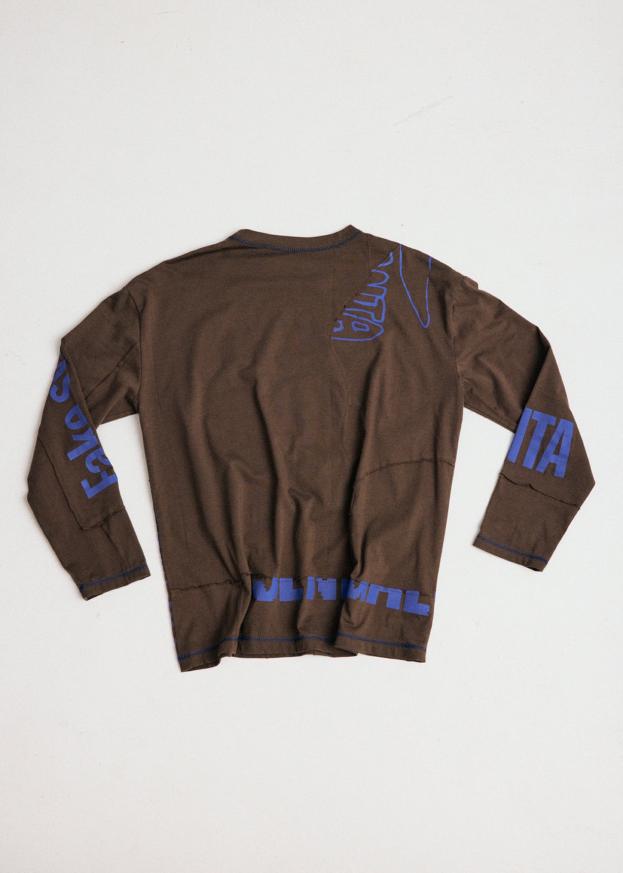 UPCYCLING LONGSLEEVE BLUE