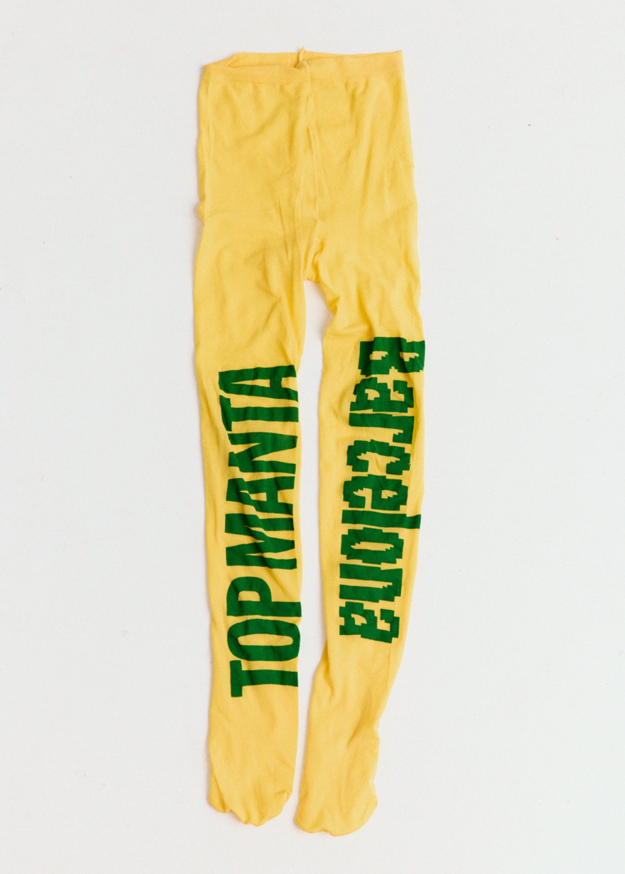 UPCYCLING YELLOW TIGHTS